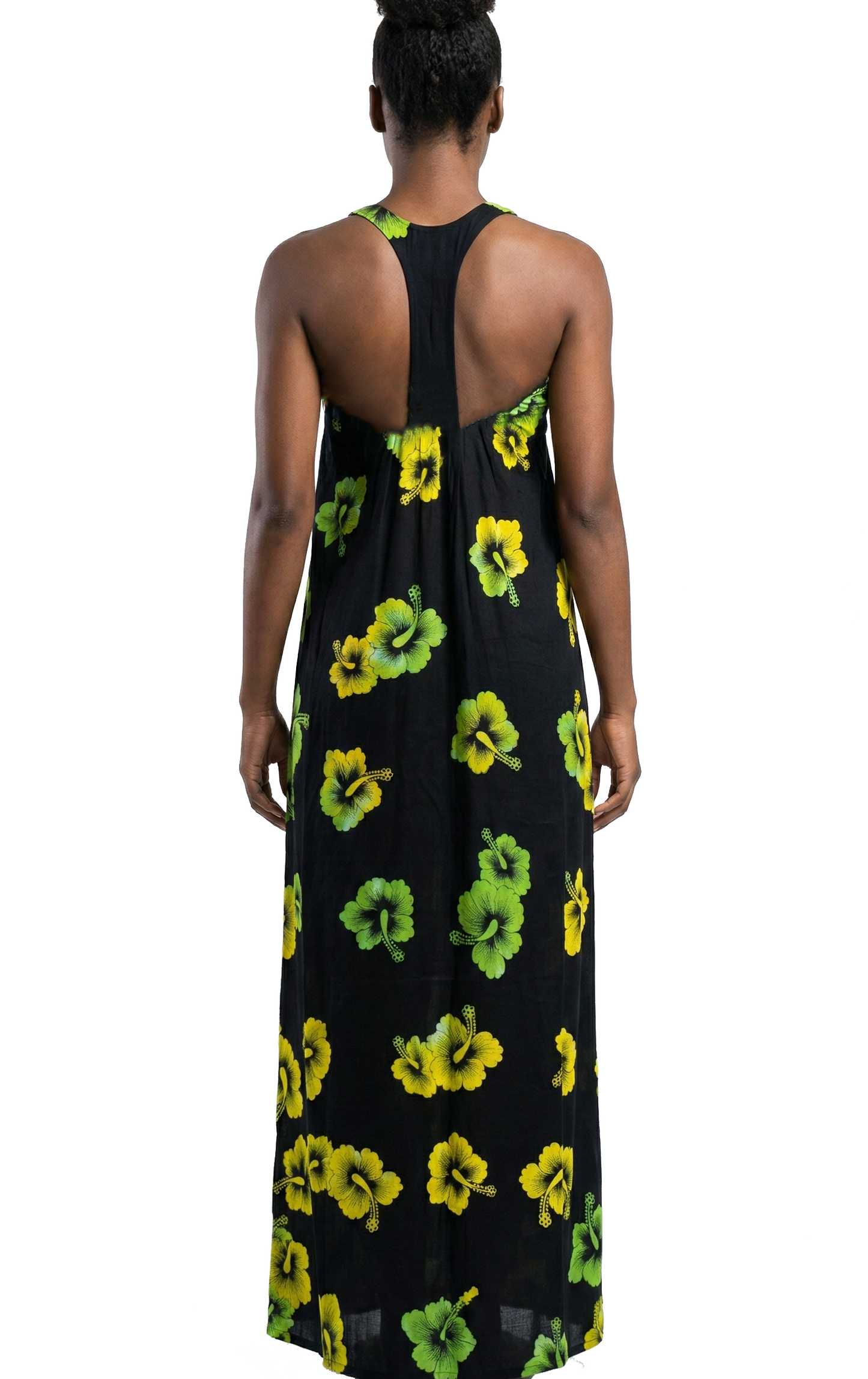 DS-2101, Ladies  Long Cotton Dress Asst Styles