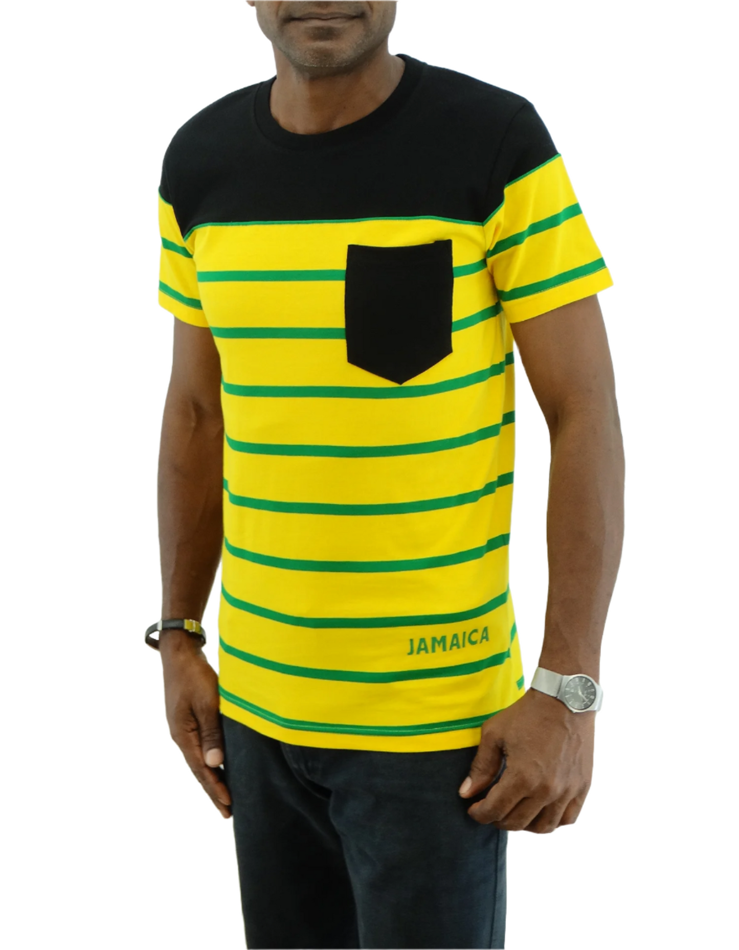 ME-20600, Adult Jamaica Color T-Shirt Asst