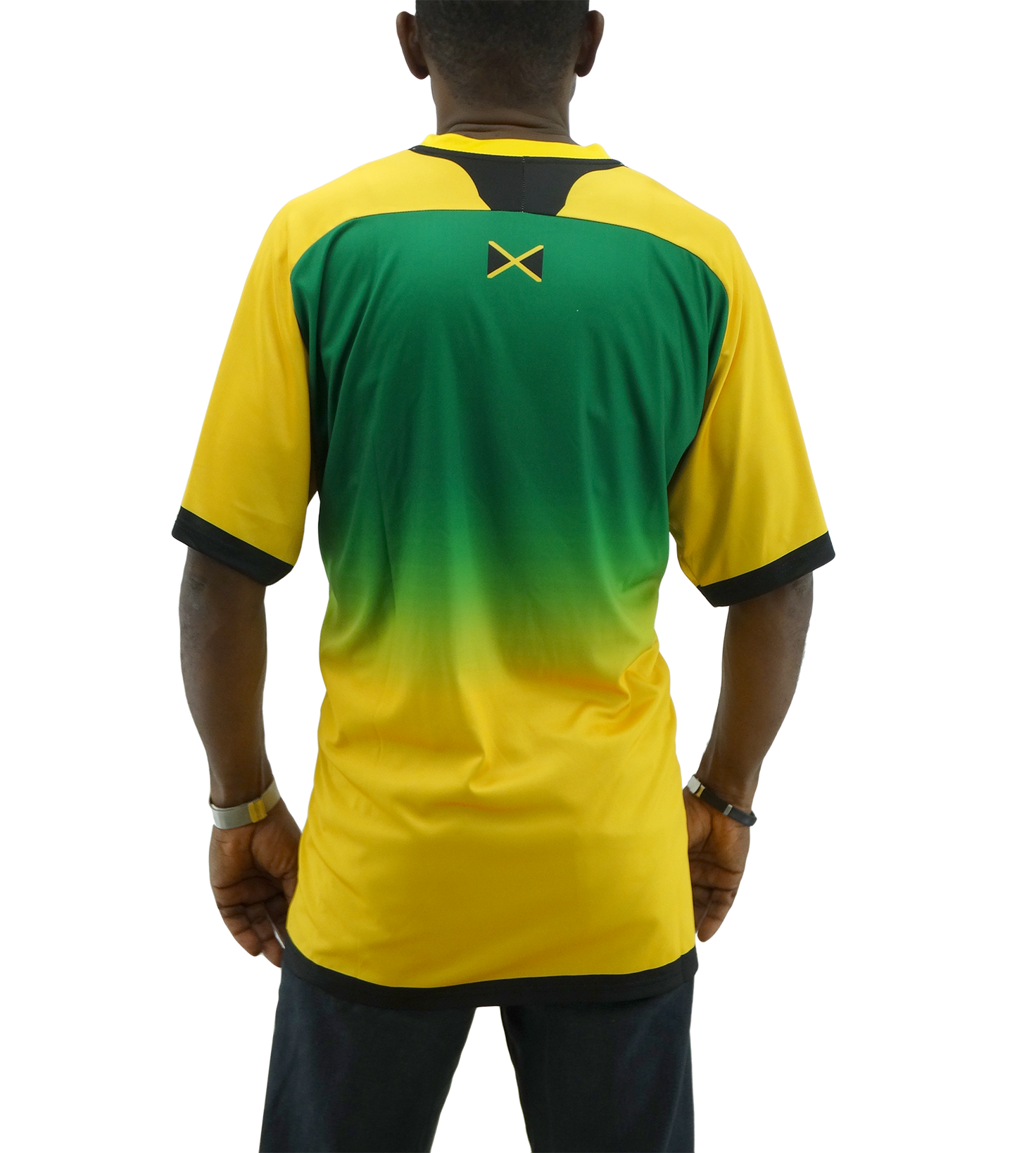 2247-1440, Men's Dry-Fit Flag Jersey Asst  Plus Size