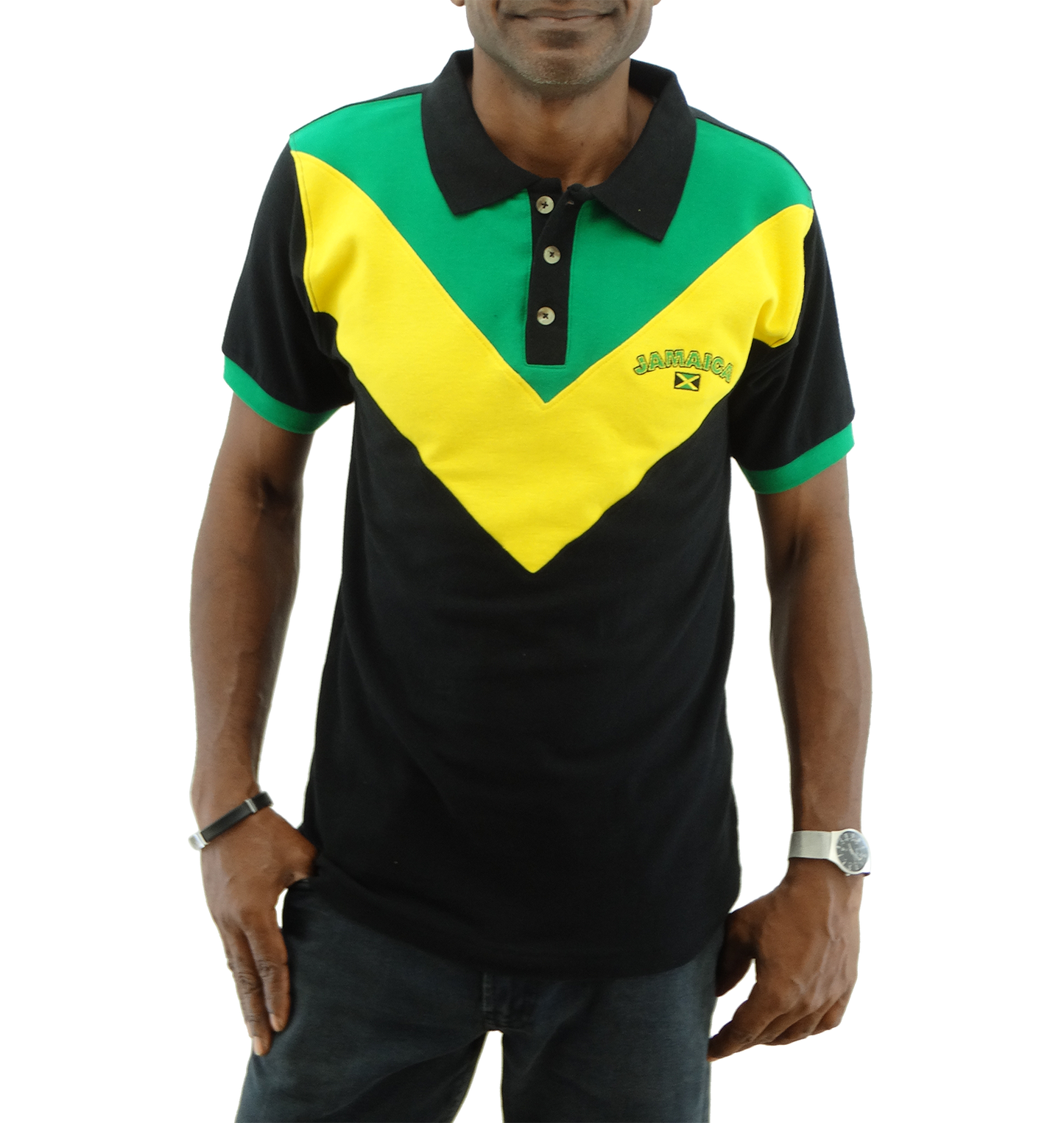 ME-20650, Mens Jamaica Color Polo T-Shirt