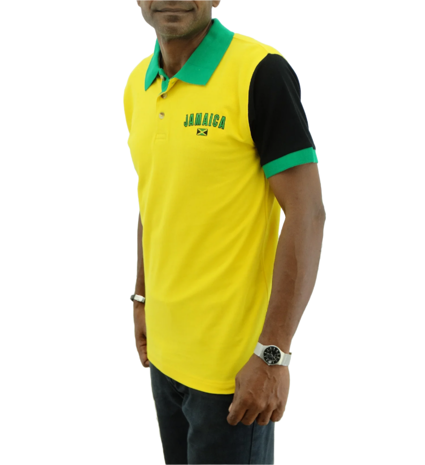 ME28, Men's Jamaica Color Polo T-Shirt