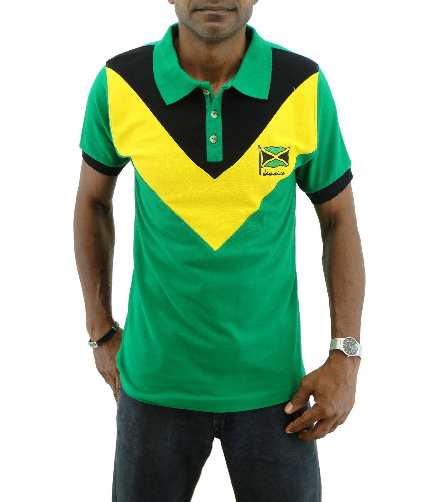 ME-20650, Mens Jamaica Color Polo T-Shirt