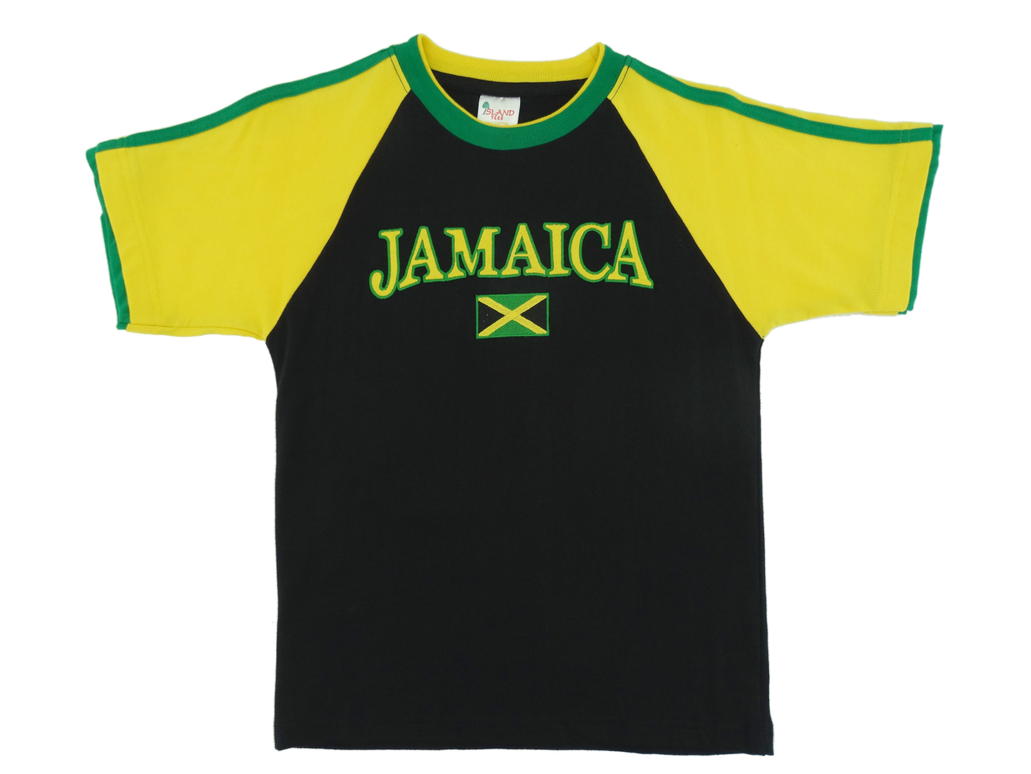 3247-420, Jamaican Embroidery T Shirt (2-20)