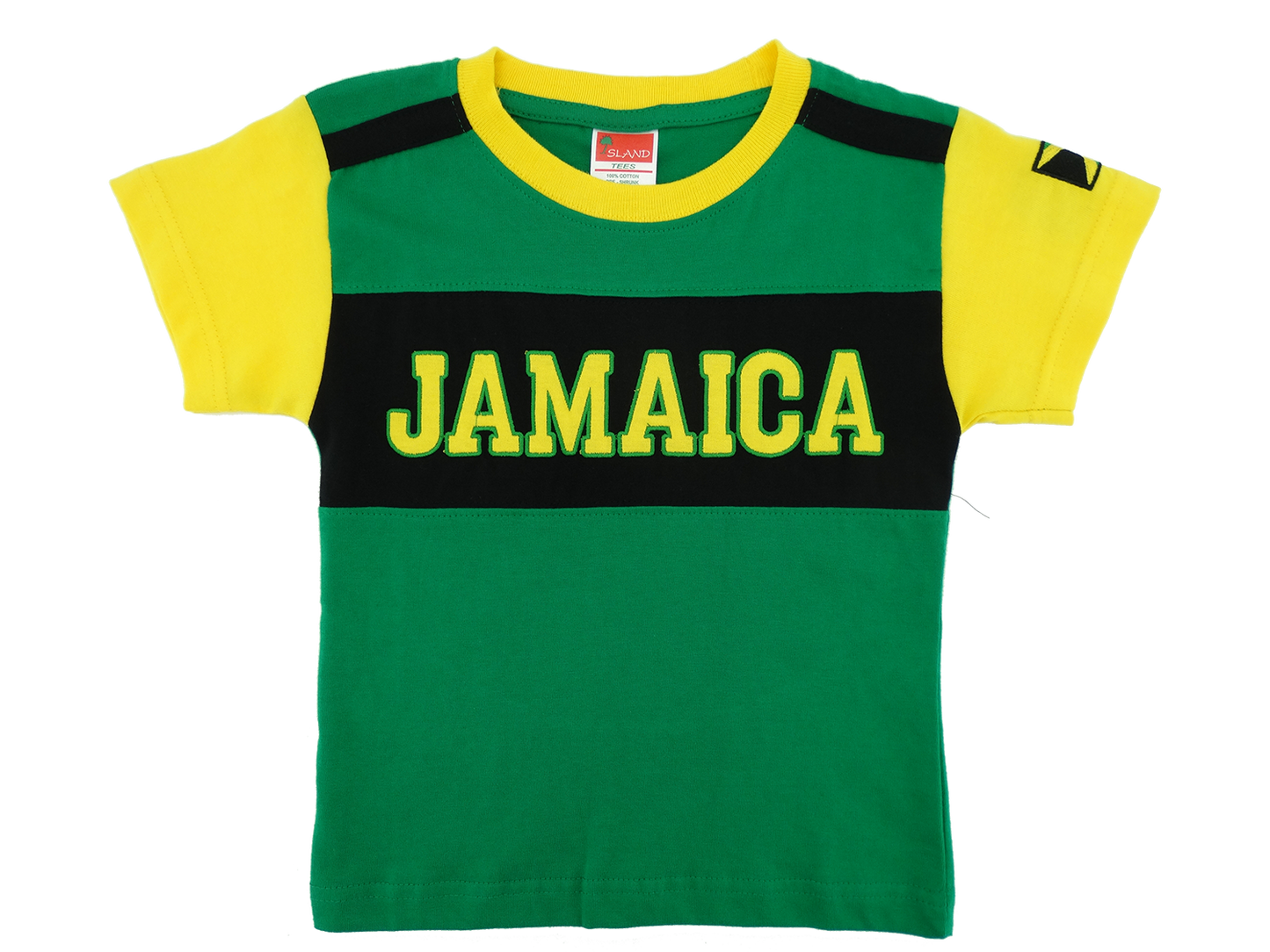 3247-420, Jamaican Embroidery T Shirt (2-20)