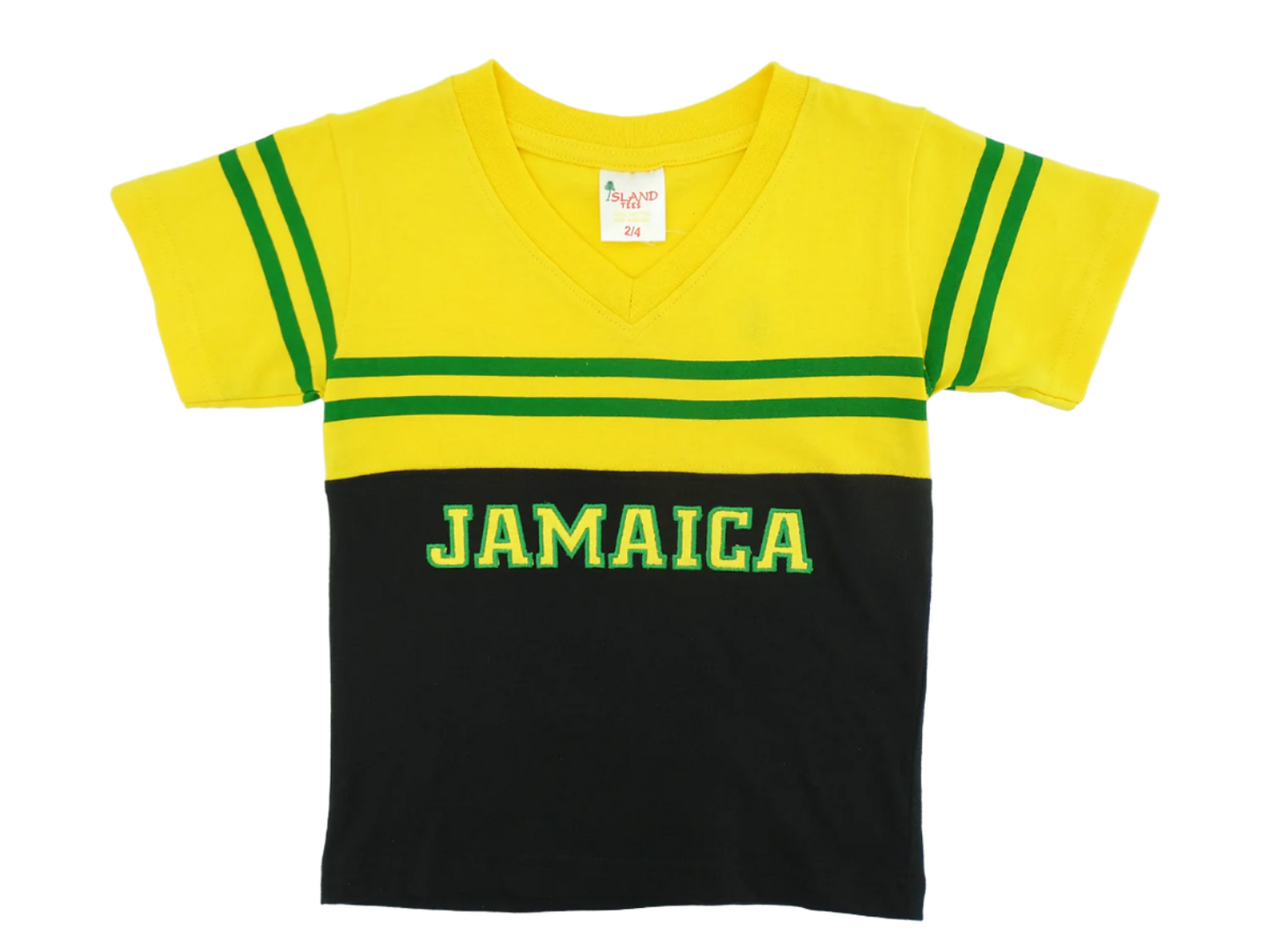 3247-420, Jamaican Embroidery T Shirt (2-20)