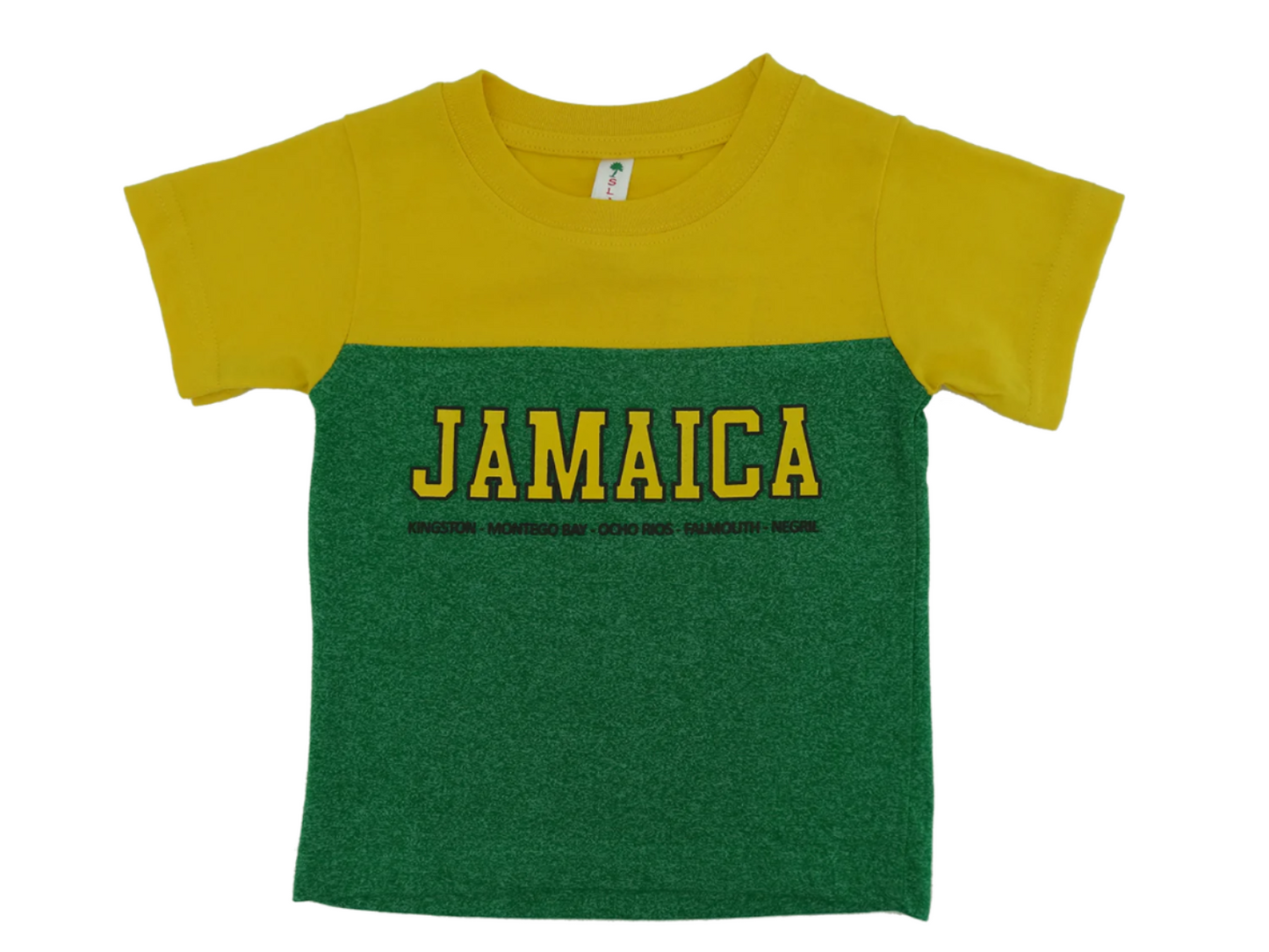 ME-21200, Children two Tone Foam print T-Shirt Asst