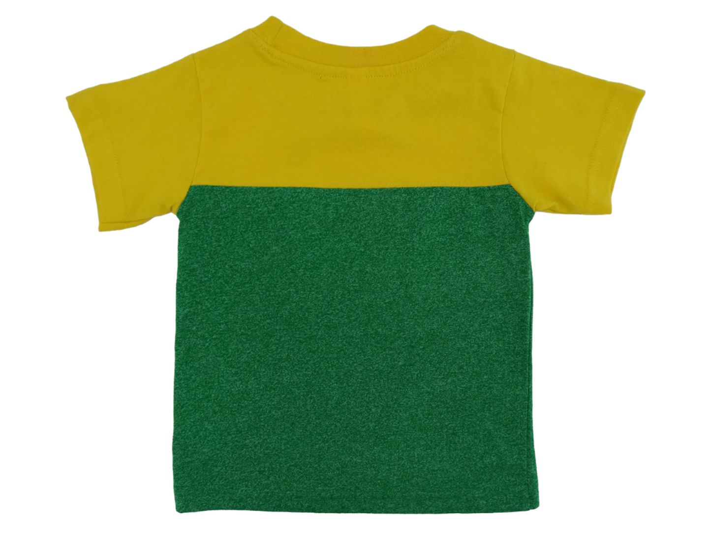 ME-21200, Children two Tone Foam print T-Shirt Asst