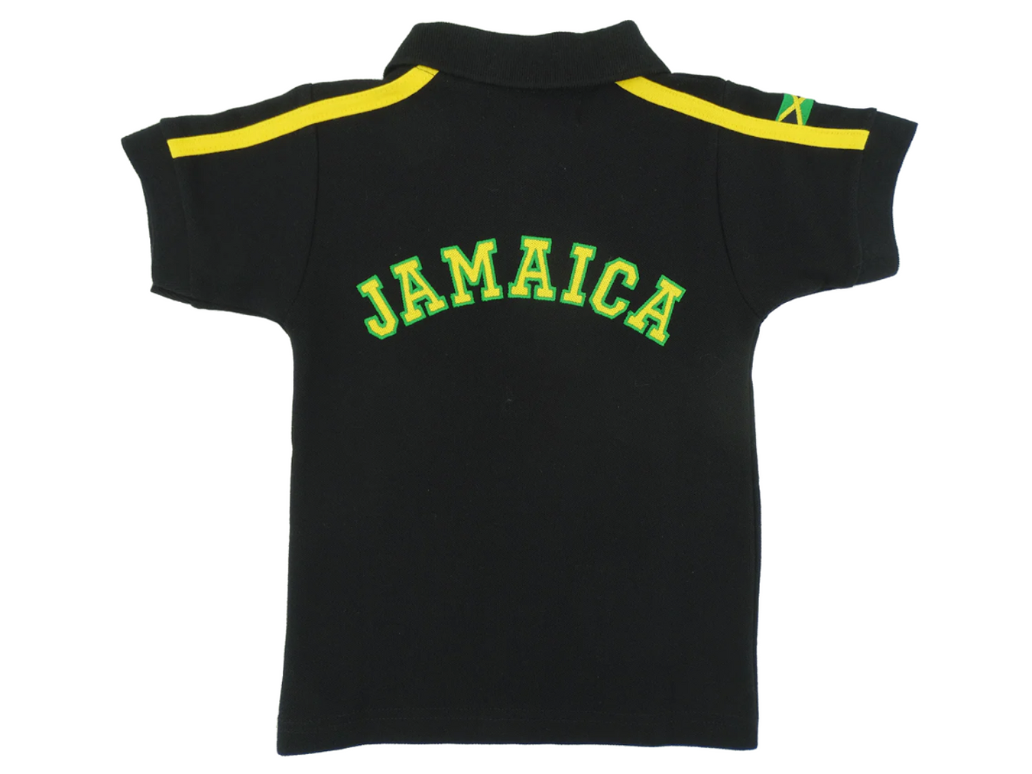 1240, Kids Island Sport Jamaican Colors Polo Shirt