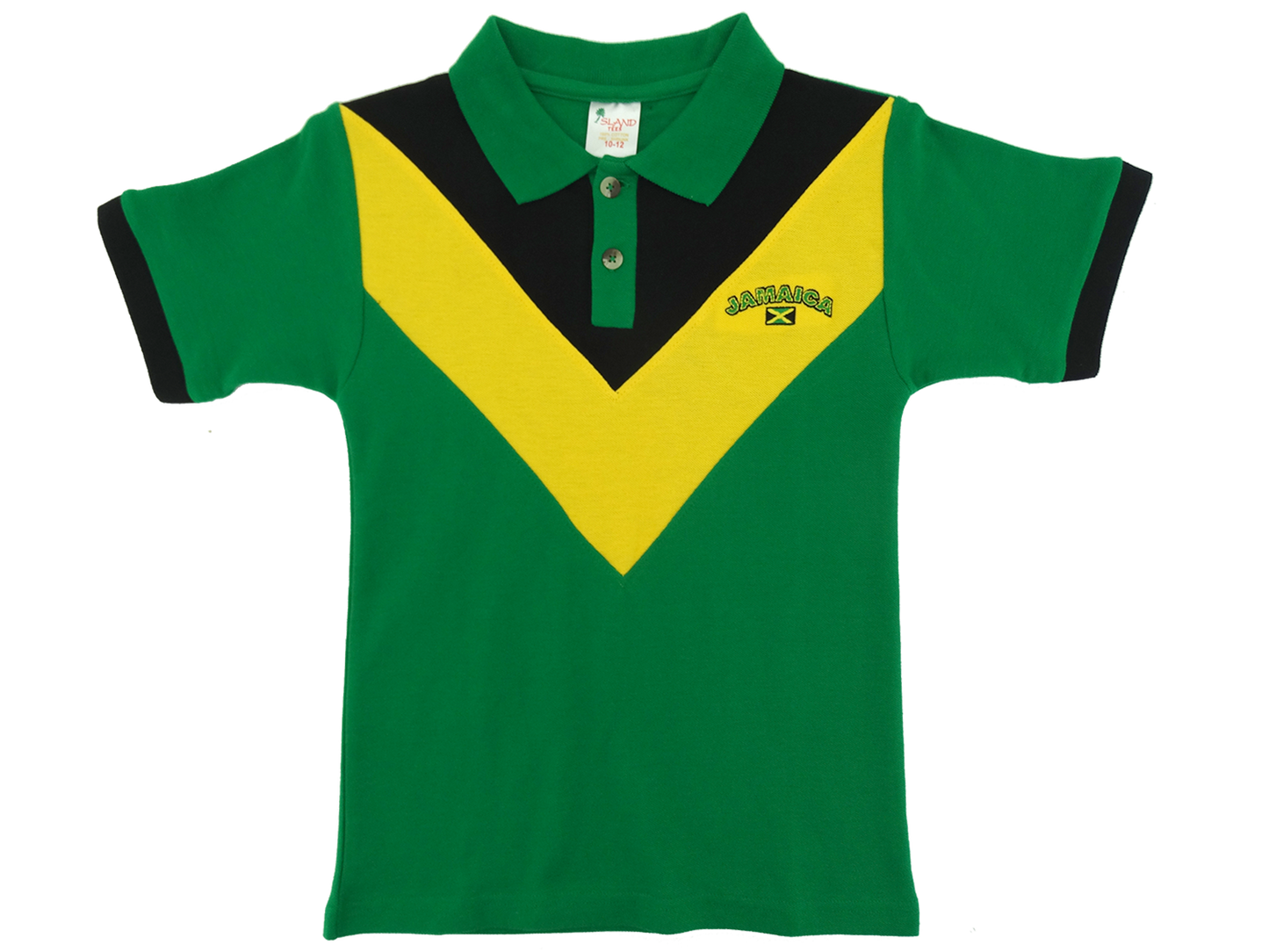 3247-23, 3247-25,  Children Jamaican Colored Polo