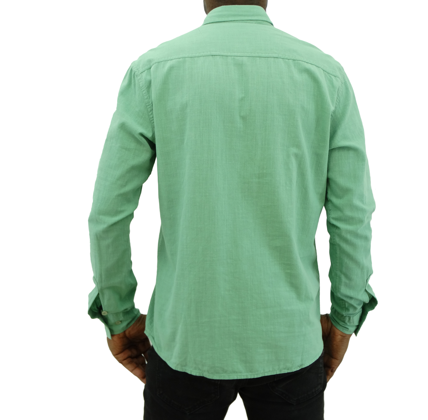 EG184201, Twister - Men's Long Sleeve Slim Fit Shirt (S-XXL)