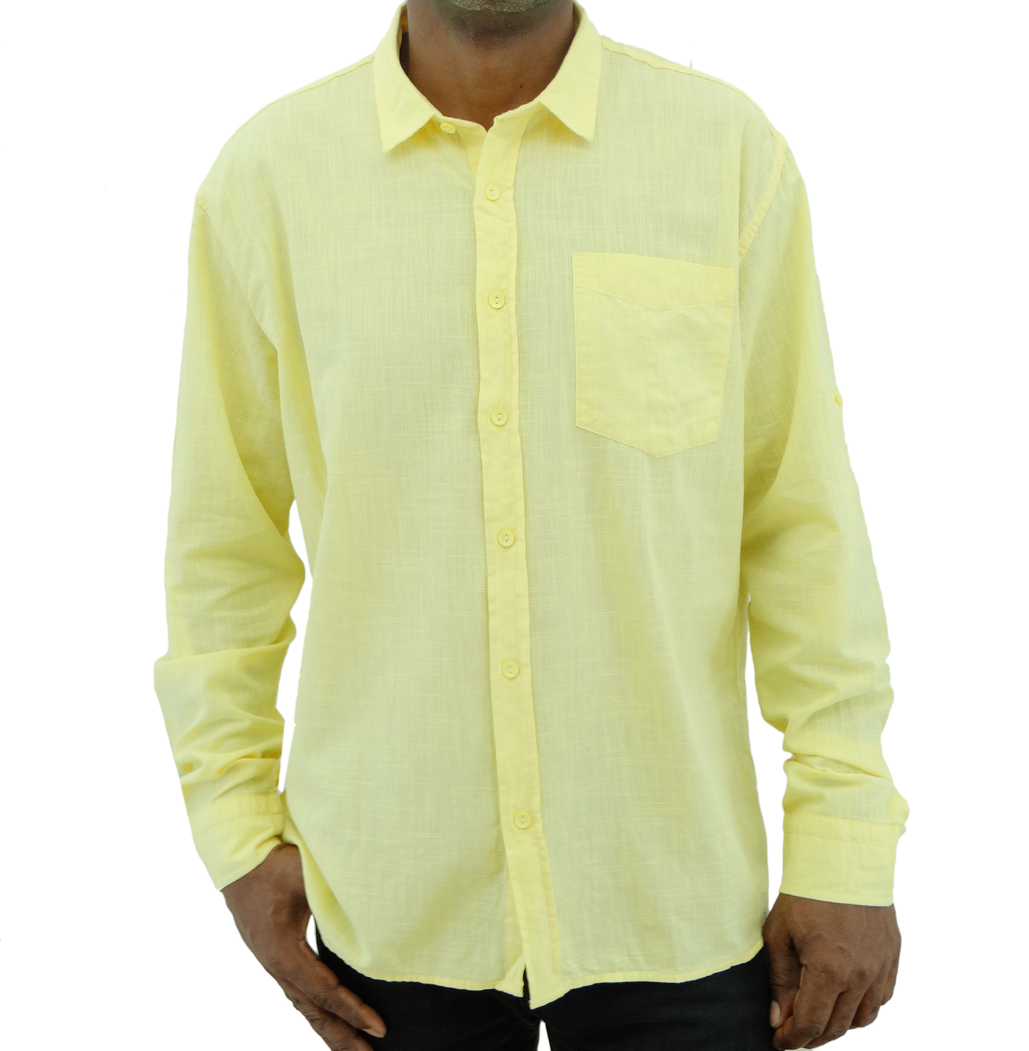 EG184201, Twister - Men's Long Sleeve Slim Fit Shirt (S-XXL)