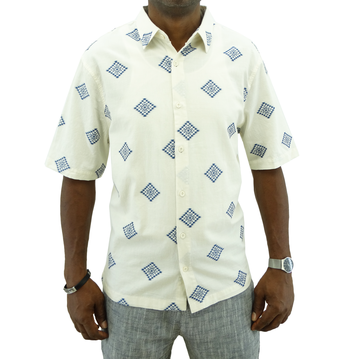 EG1858, Twister - Men's Short Sleeve Relaxed Fit Shirt (S-XL)