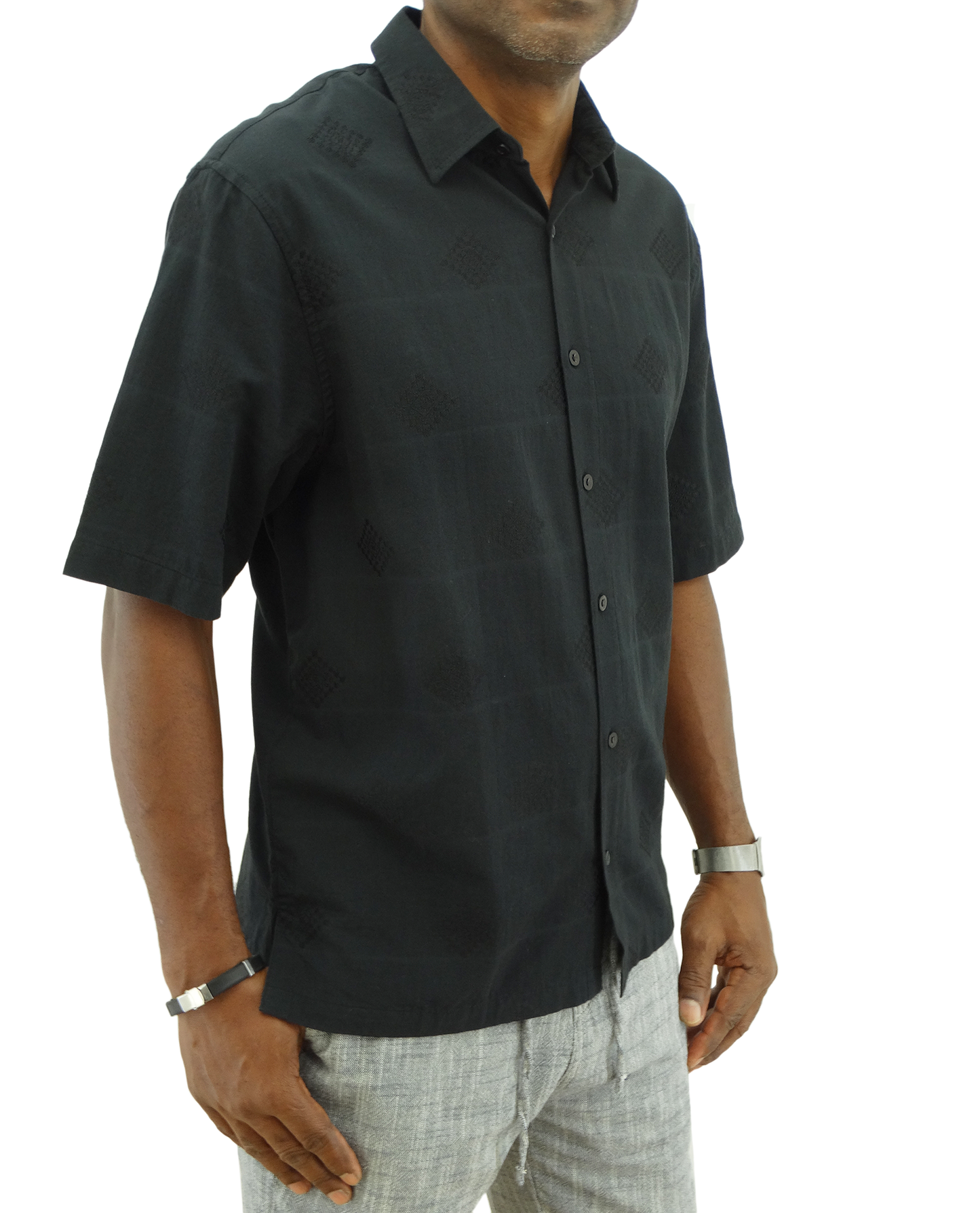 EG1858, Twister - Men's Short Sleeve Relaxed Fit Shirt (S-XL)