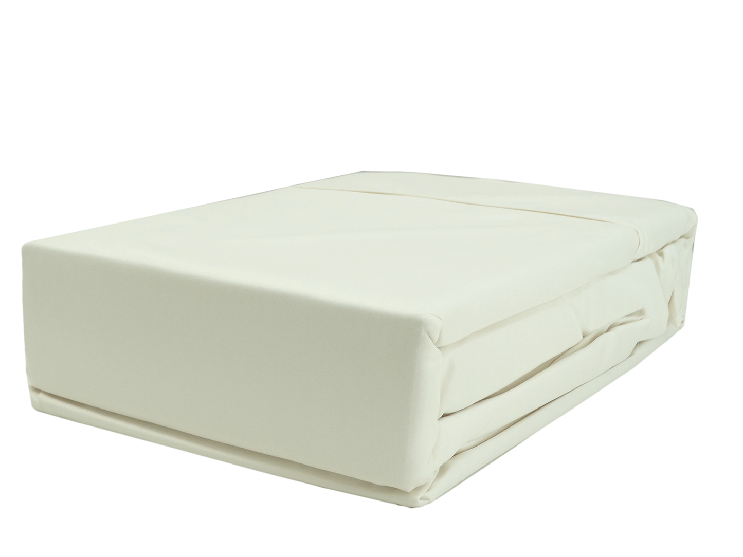 ESK45971, Caspian Living, 4Pc Solid Sheet Set (King) Ivory