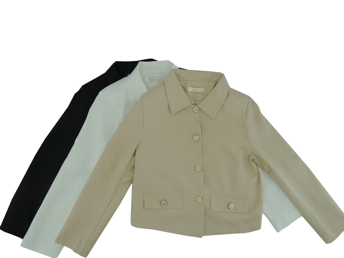 JU236505,  Angelus Ladies L/Sleeve  Blazer S-XL