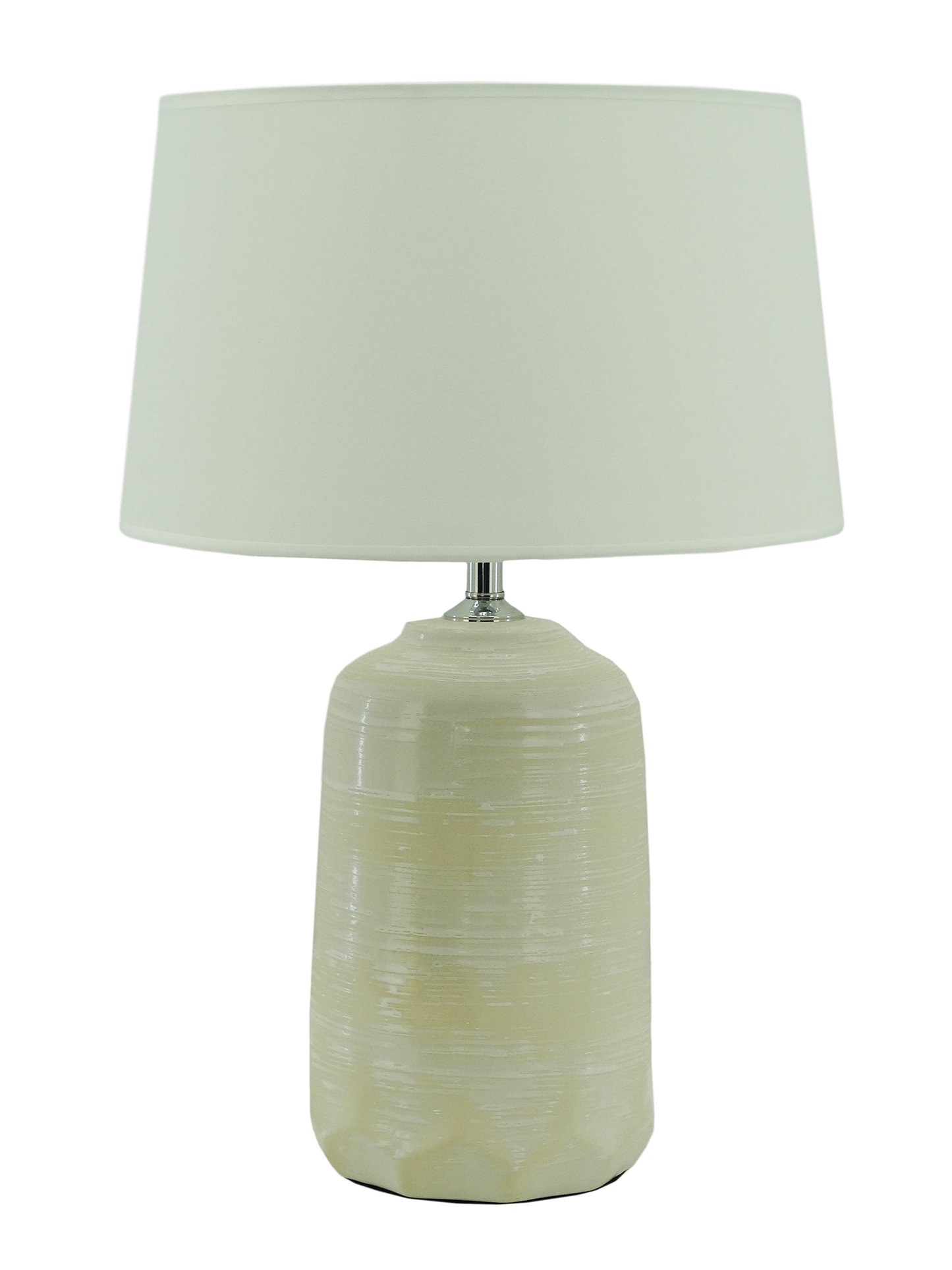 MK2481, Ceramic Table Lamp - 23.5" - Cream