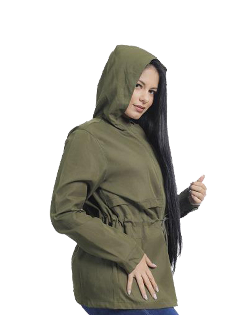 MR234830, Angelus  Ladies L/Sleeve Hoodie  Jacket S-XL