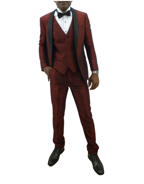 MW9101, Creativia - Men's Slim Fit 3Pc Tuxedo (36R-48R)