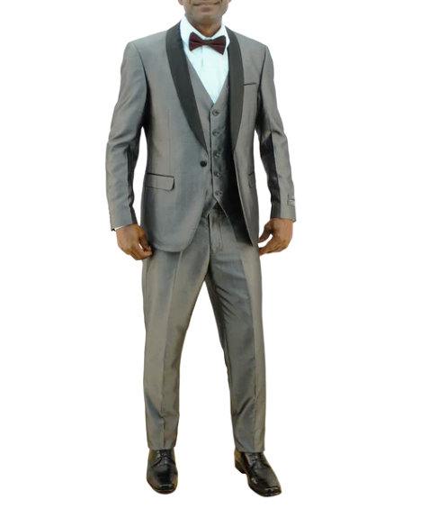 MW9101, Creativia - Men's Slim Fit 3Pc Tuxedo (36R-48R)