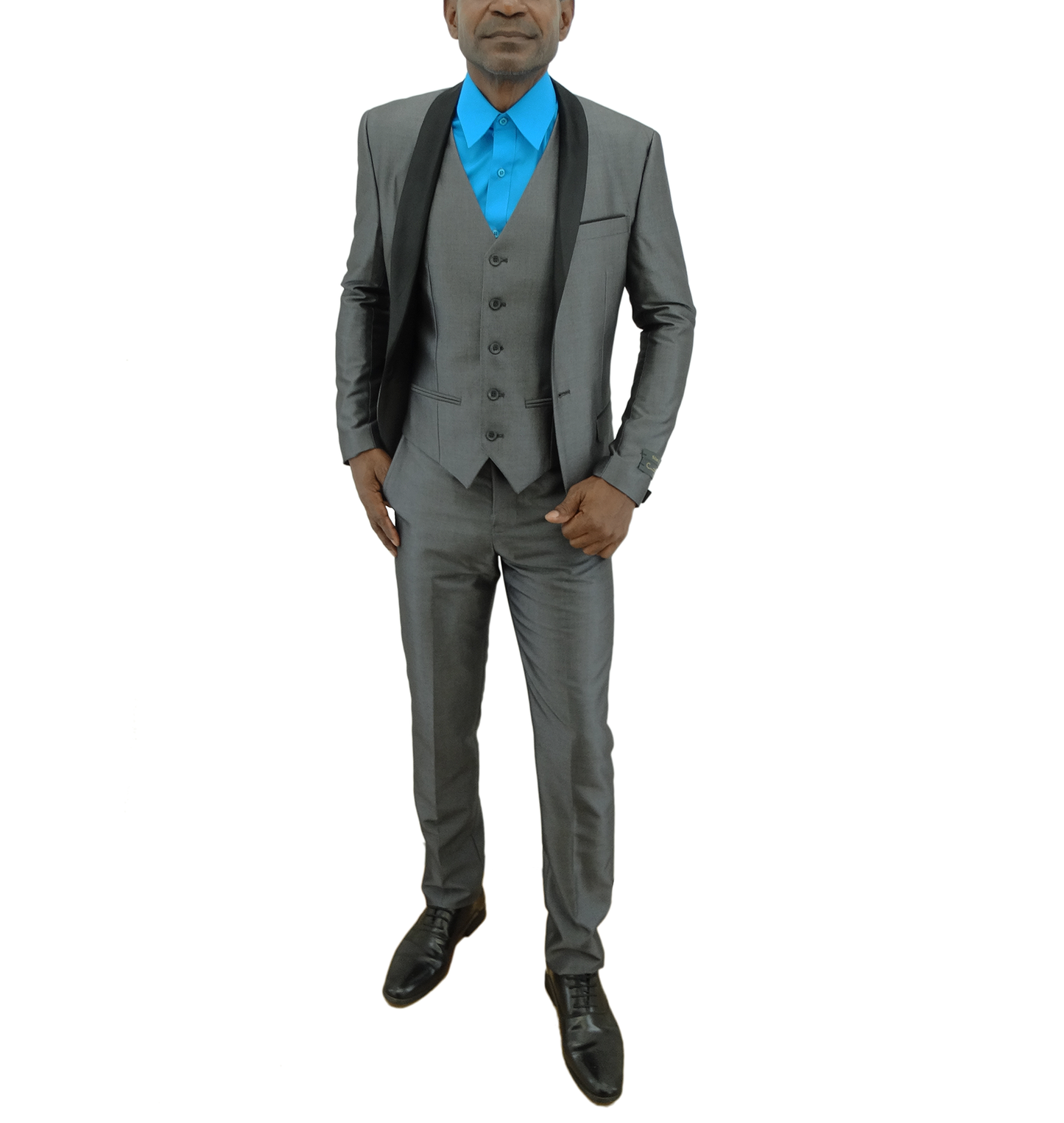 MW9101, Creativia - Men's Slim Fit 3Pc Tuxedo (36R-48R)