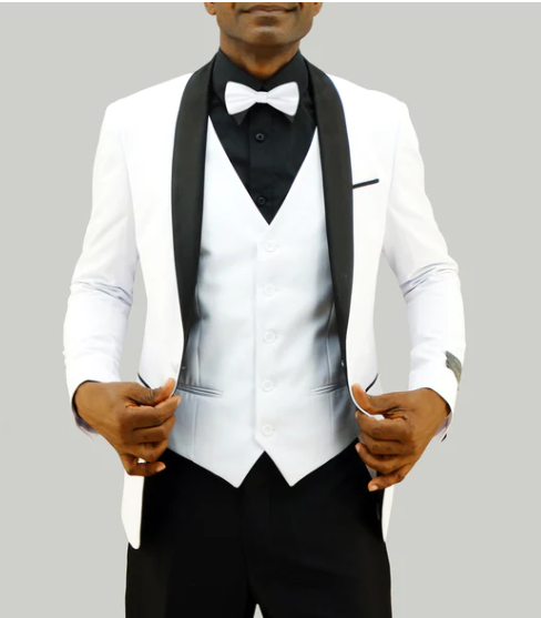 MW9101, Creativia - Men's Slim Fit 3Pc Tuxedo (36R-48R)