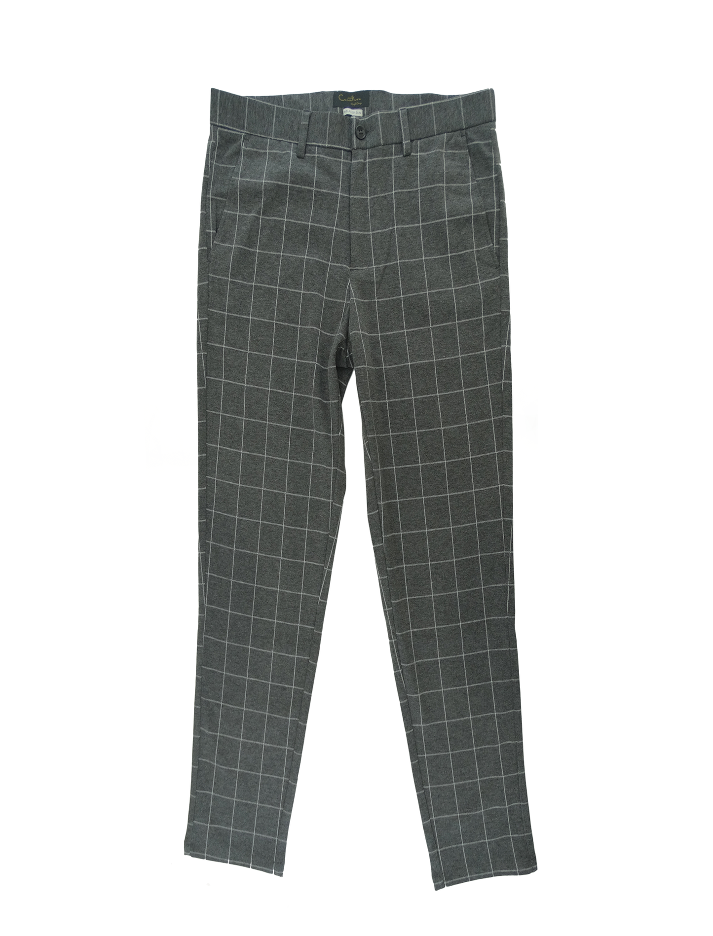 RS246, Men's Creativa Plaid Slim Fit Pants 30-38