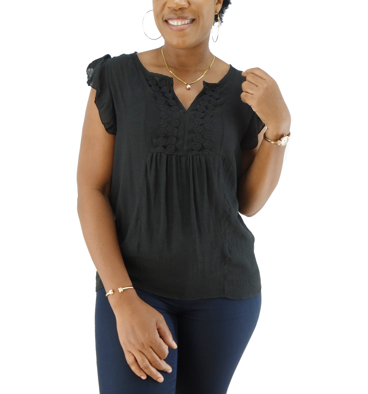 SM3236, Snowflake Women's  Blouse ( M-XXL)