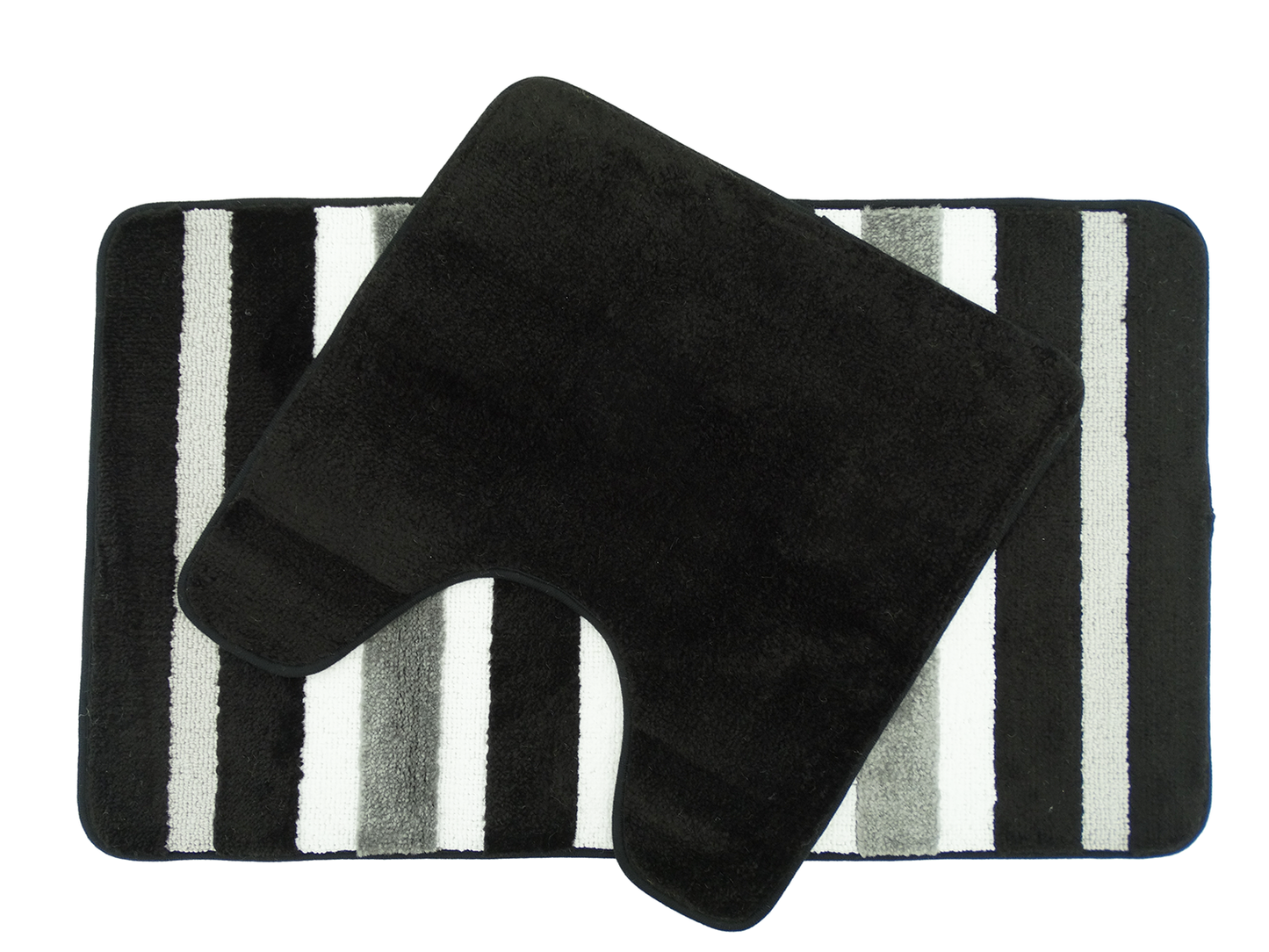 Simple Bath - 2Pc Luxury Acrylic Polyester Bath Rug Set