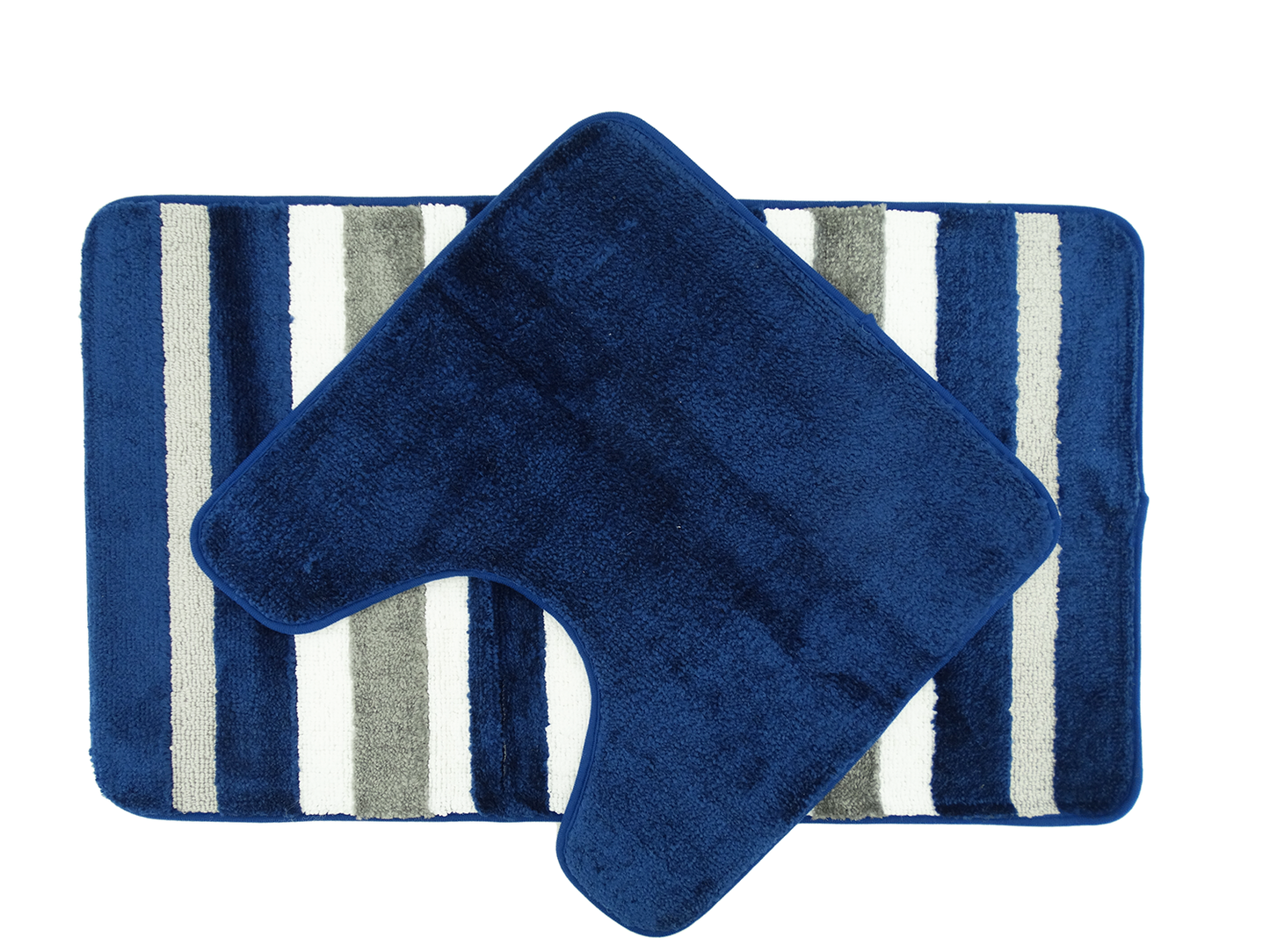 Simple Bath - 2Pc Luxury Acrylic Polyester Bath Rug Set