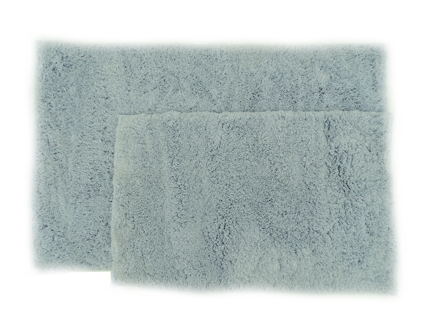 SRS46169, Buffalo D. B., Lexington - 2Pc Microfiber Bath Rugs (17x24+21x32") Mineral