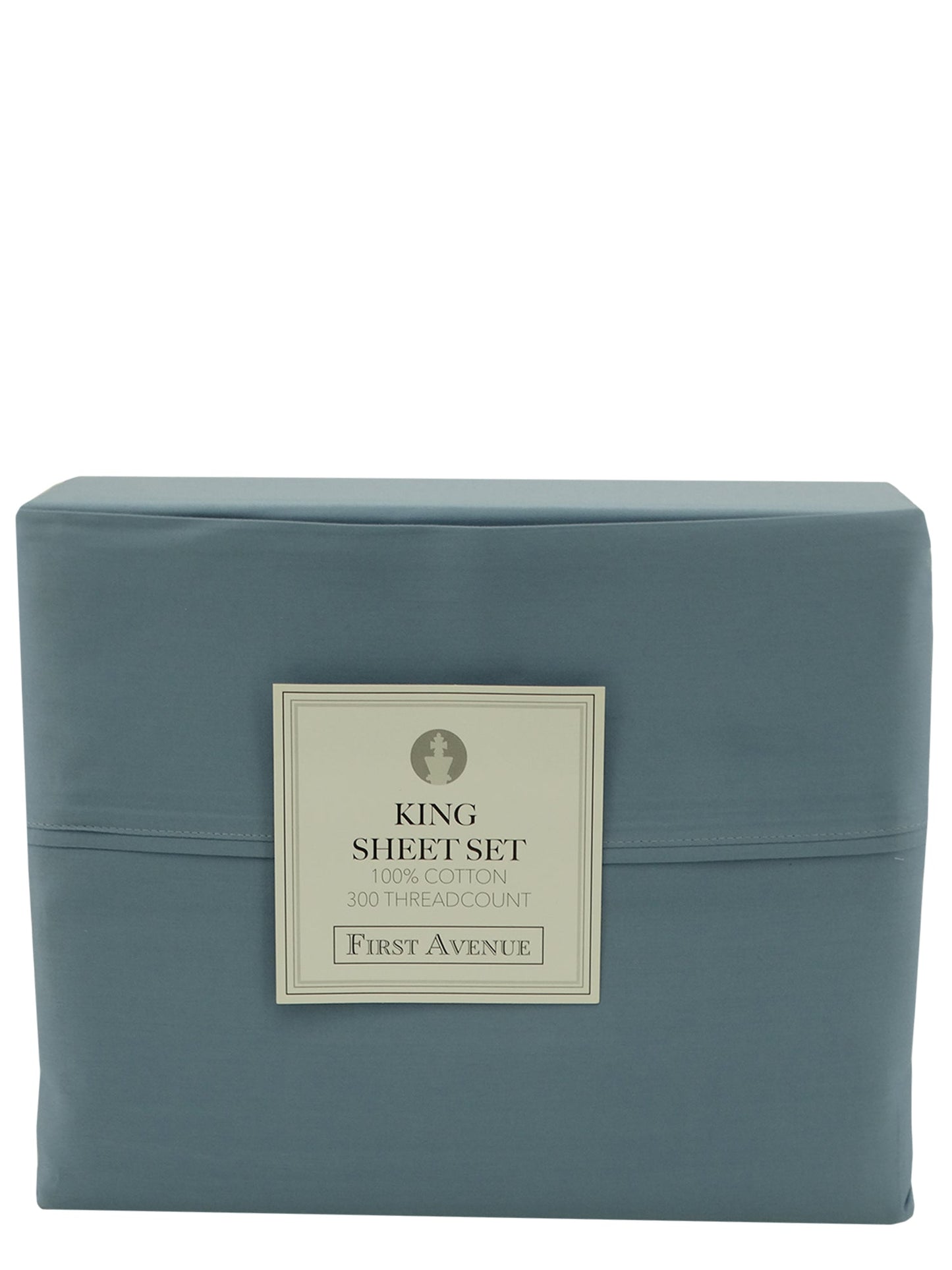 SSKING300FA, First Avenue - 4Pc Cotton King Sheet Set 300 Thread count - Asst