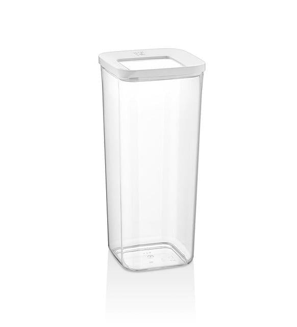 VP183, VIP Ahmet - 3Pc Square Acrylic Storage Containers w/Lid (3x1700ML)