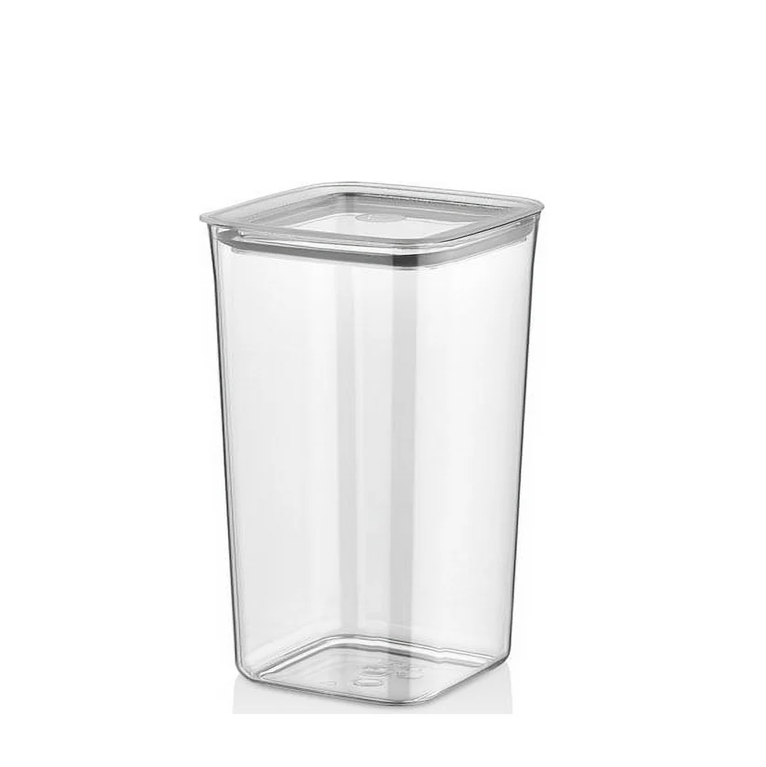 VP264, VIP Ahmet - 3Pc Square Acrylic Storage Containers w/Lid (3x1200ML)