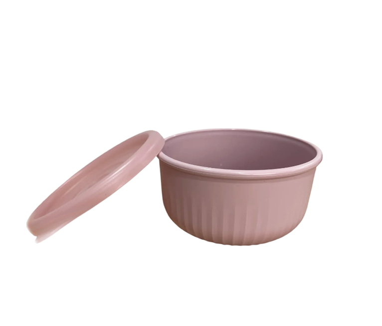 VPS006, VIP Ahmet - Round Vacuum Storage Container w/Lid (1L)