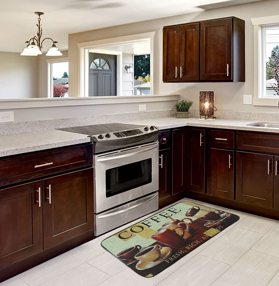 YMK009275, Chef Gear - Printed Memory Foam Kitchen Mat 18x30" Asst