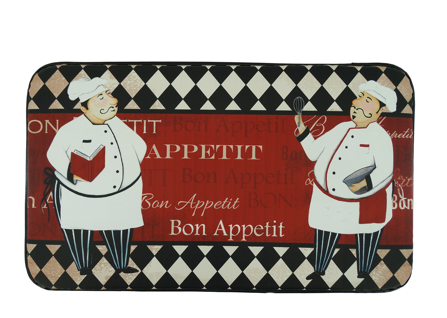 YMK009275, Chef Gear - Printed Memory Foam Kitchen Mat 18x30" Asst
