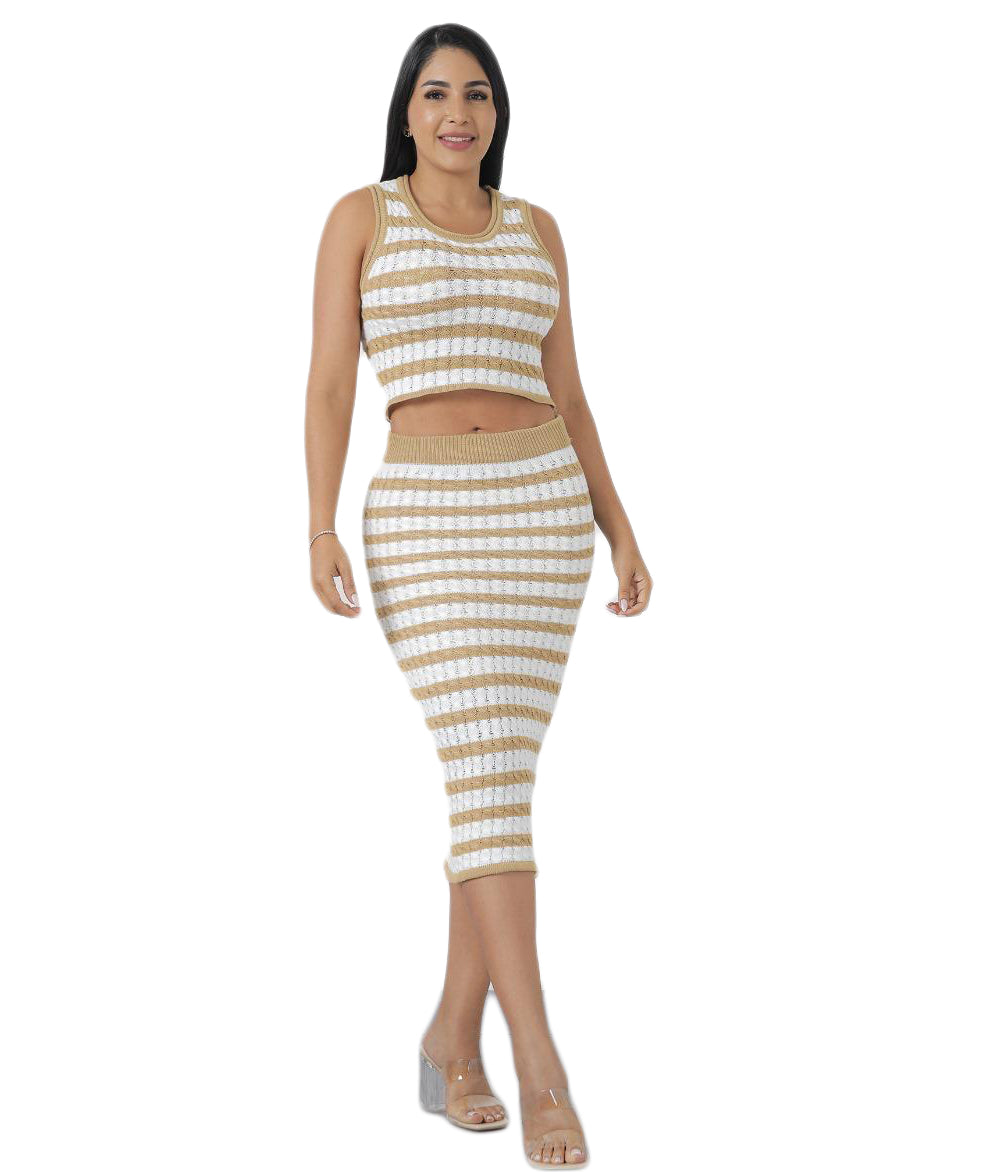 YU2925,Angelus  Ladies Skirt Set S/M-L/XL