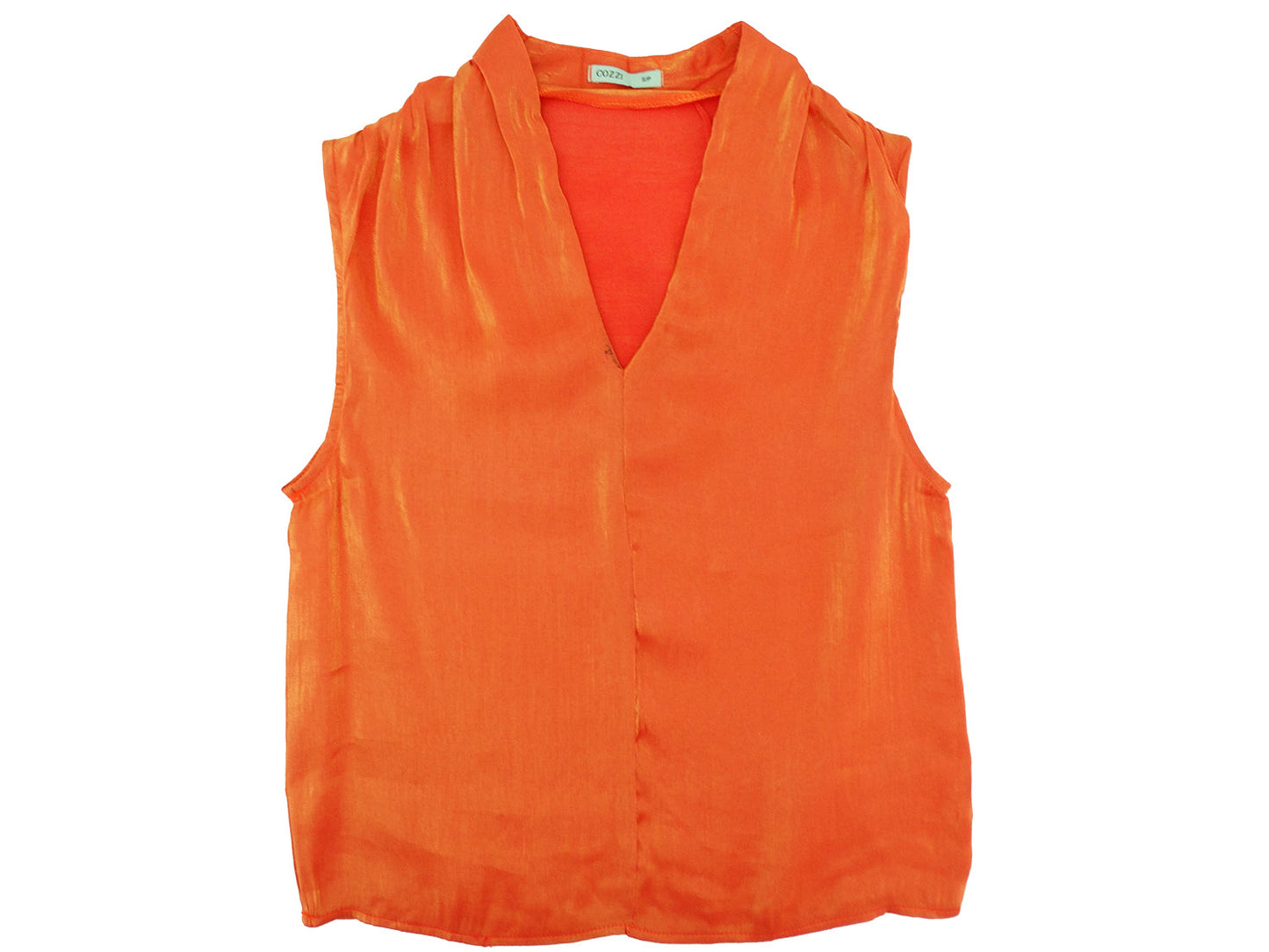 CL257, Cozzi, Women's L/Sleeve Blouse-Asstd-( S-XL)
