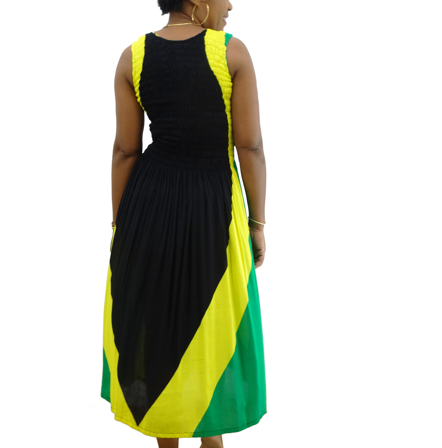 DS-2101, Ladies  Long Cotton Dress Asst Styles