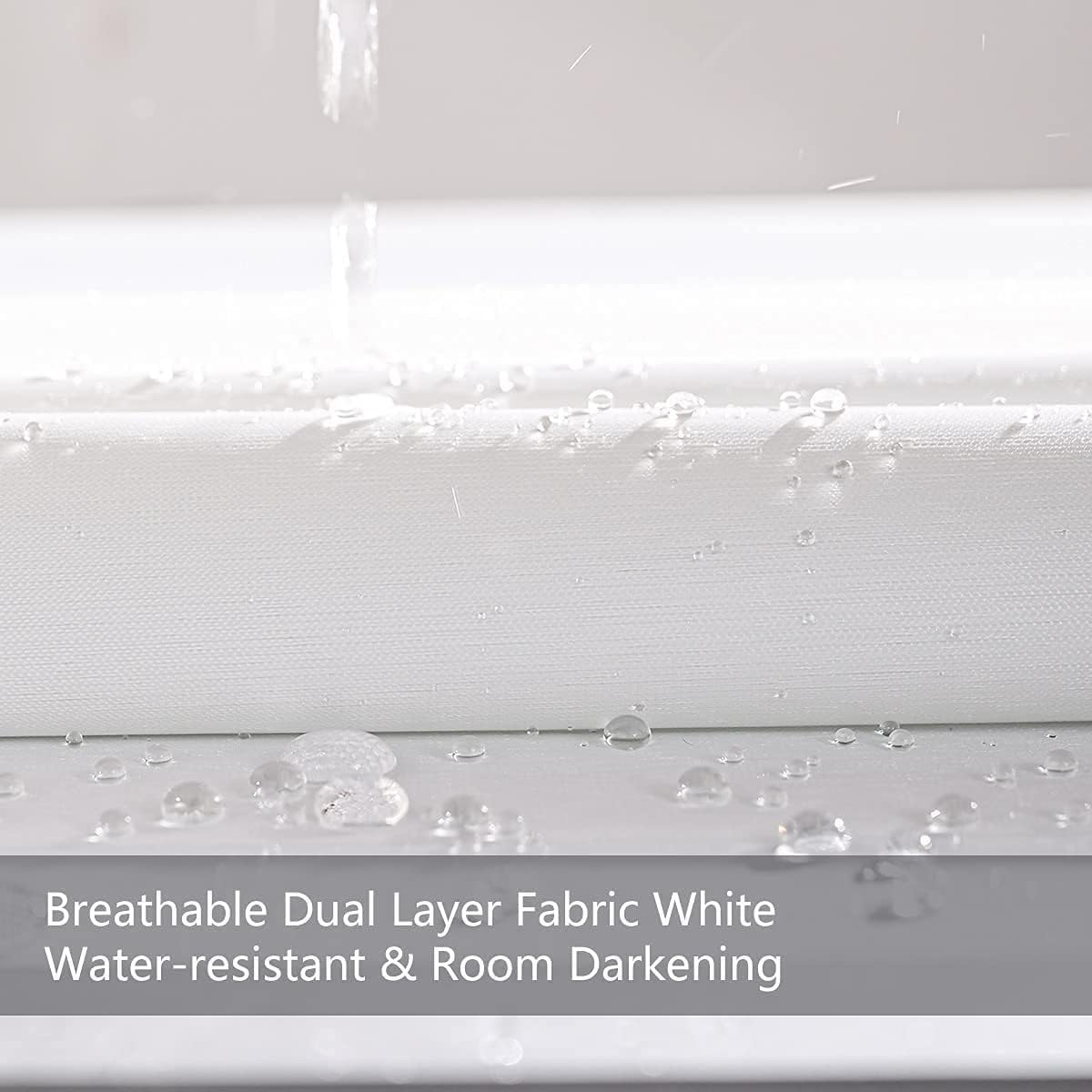 P039291X183G15,  Bahit - Zebra Roller Shade - White 91X183CM
