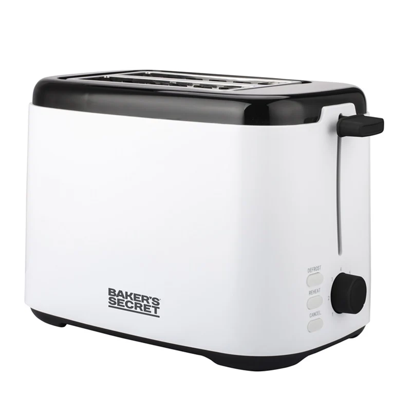 BS70004, Baker's Secret - Toaster 2 Slices 800W