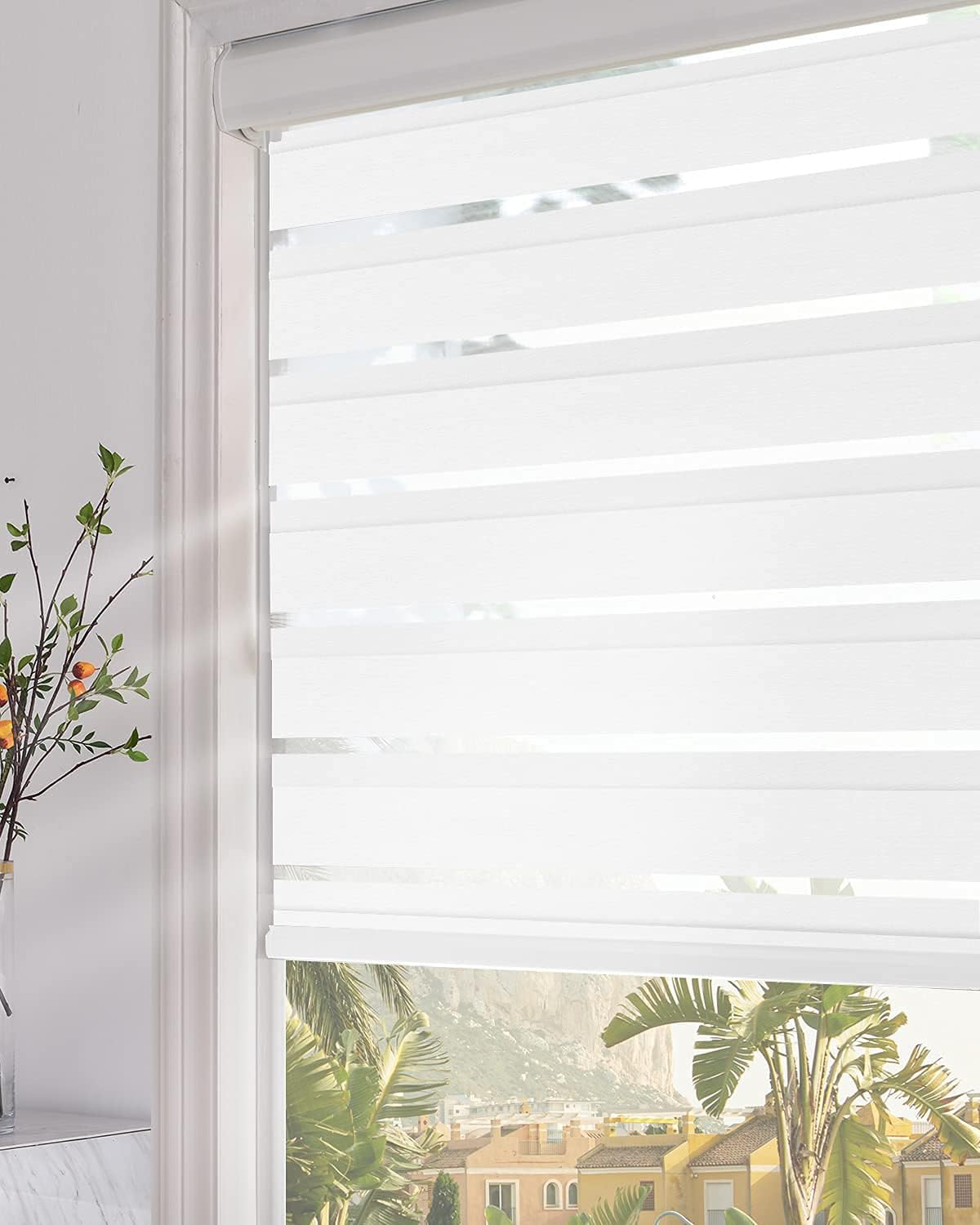 P034991X183GY07,  Bahit - Zebra Roller Shade - 91X183CM