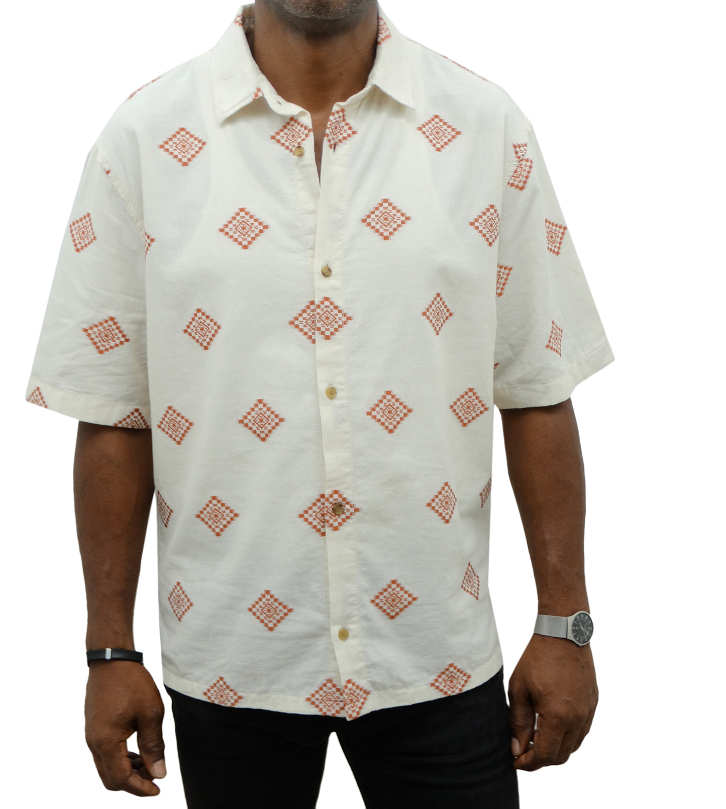 EG1858, Twister - Men's Short Sleeve Relaxed Fit Shirt (S-XL)
