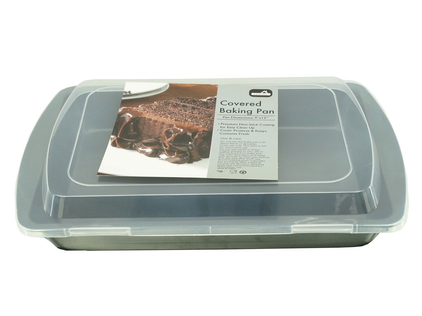 EW19028, Eura-Home Baking Pan with Cover (9X13 IN)