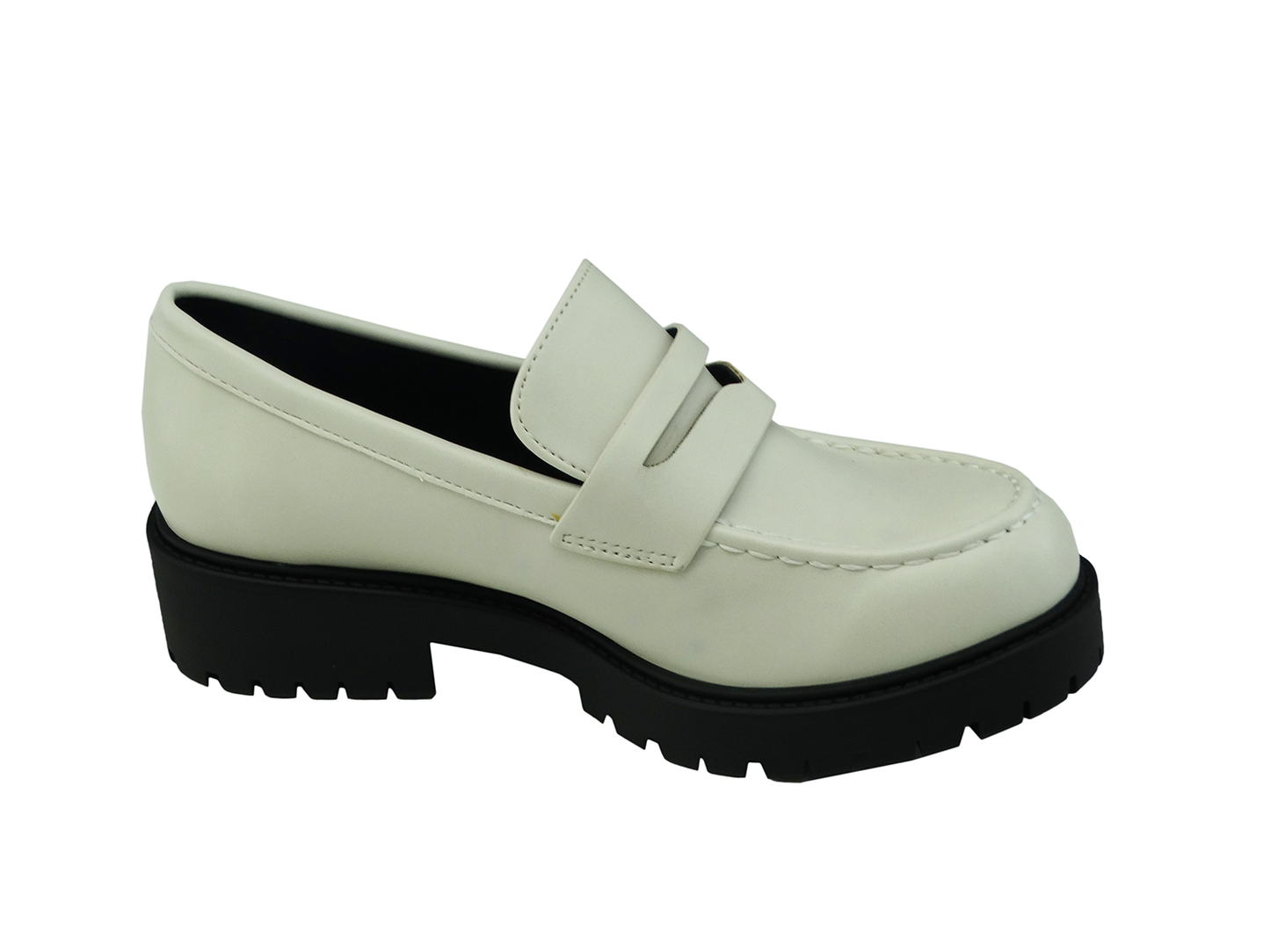 HENDEROWHPUBK, Ladies' Soda Hender-S Casual Platform Loafers - Off White/Black