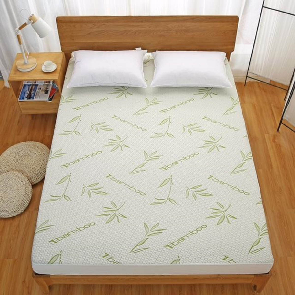MP41562, Luxury King Bamboo Mattress Protector