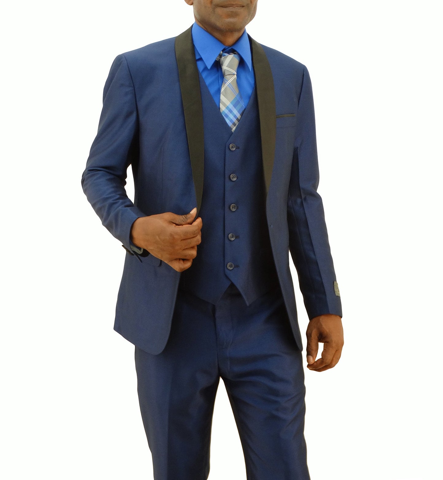 MW9101, Creativia - Men's Slim Fit 3Pc Tuxedo (36R-48R)