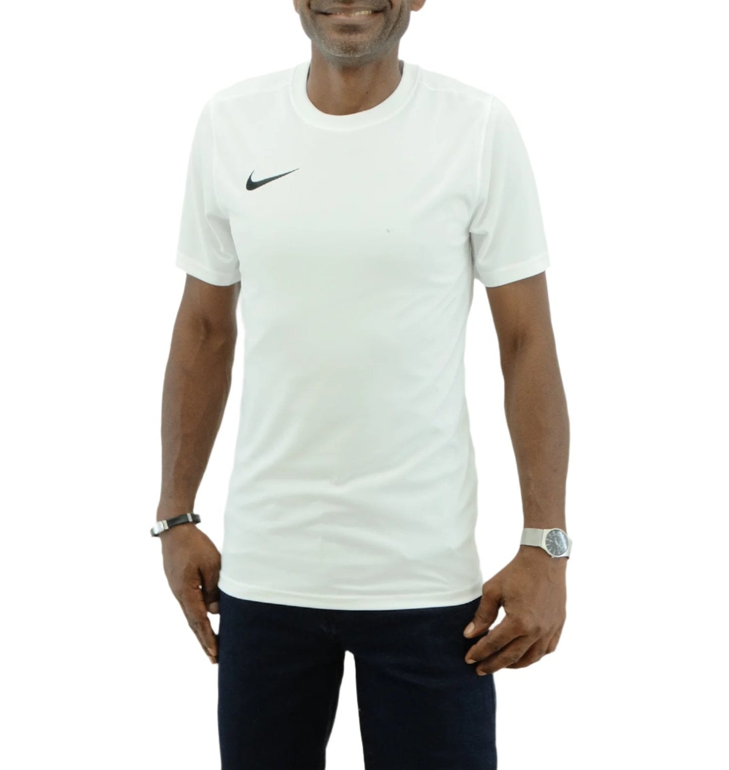 BV6708100, Nike - Men's Dri-Fit Slim Fit Top - White