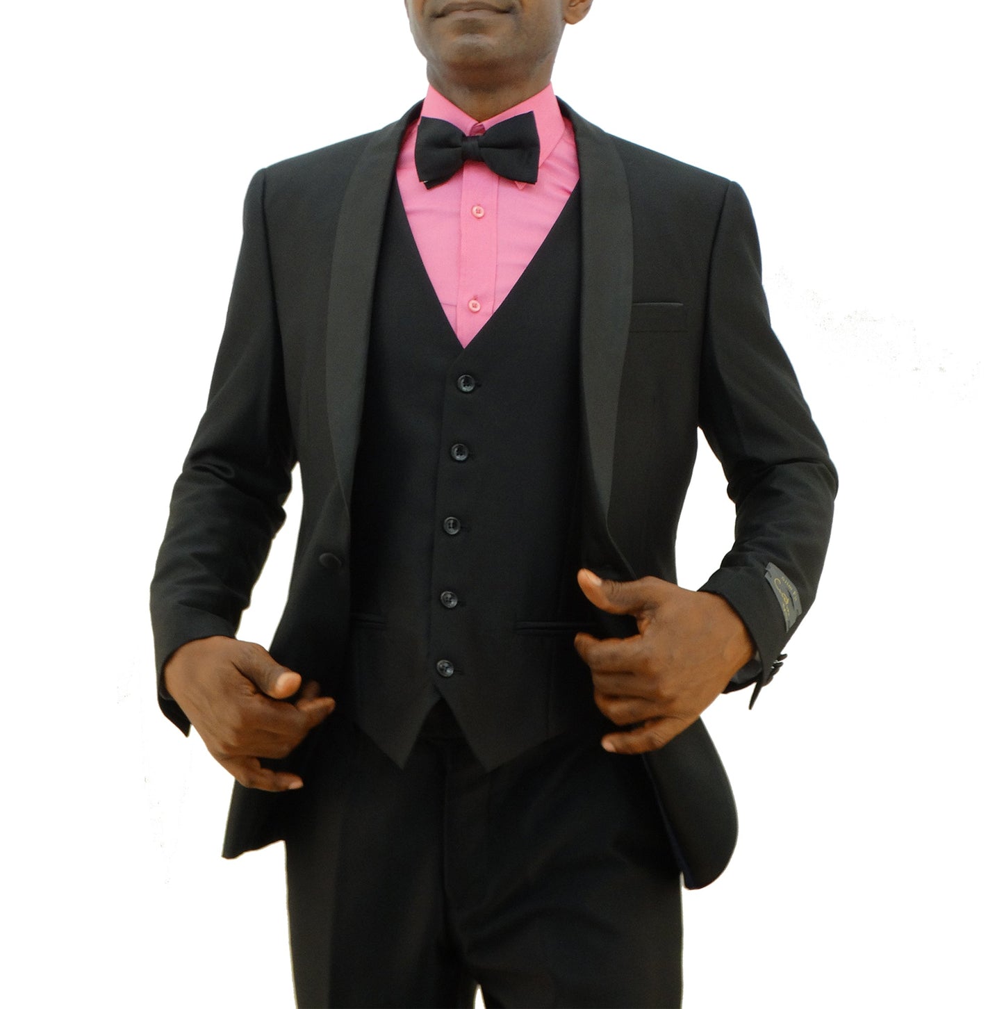 MW9101, Creativia - Men's Slim Fit 3Pc Tuxedo (36R-48R)