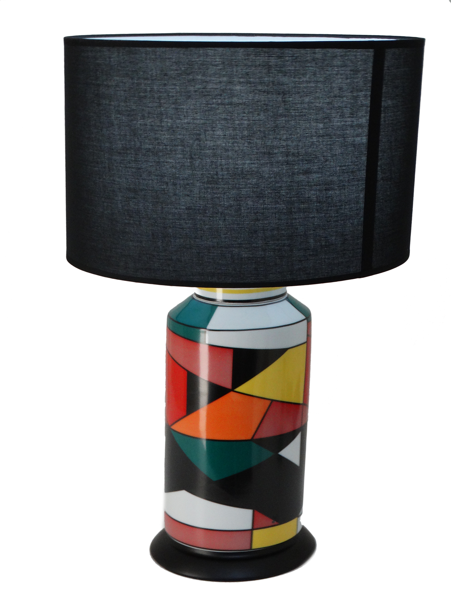 MK1810, Multi Colored 25" Ceramic Table Lamp